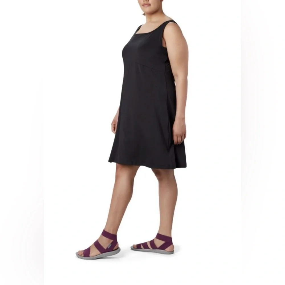 Columbia Sportswear Company Blue Sleeveless Mini Dress